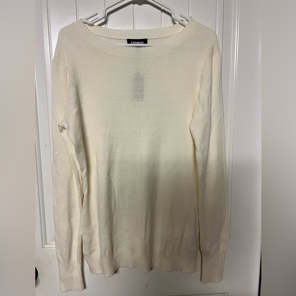 Express Sweaters Express Cream Womens Sweater Poshmark